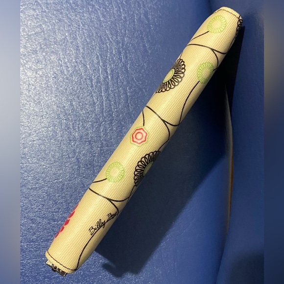 New Rare Billy Bag London vanilla Hana print zip-around wallet - Picture 6 of 16